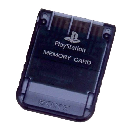 Sony PlayStation Clear Graphite Grey memória kártya PS1 (használt)