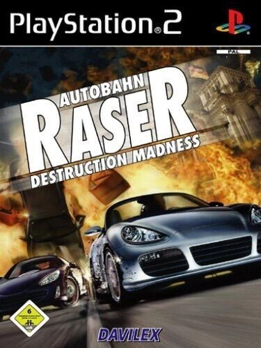 Autobhan Raser Destruction Madness PS2 (használt)