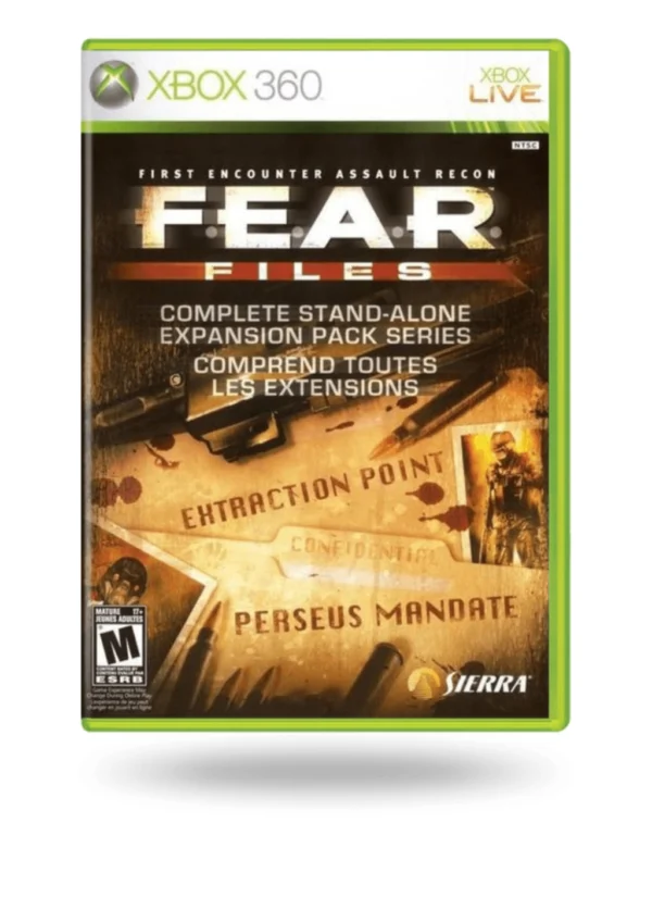 F.E.A.R. Files Xbox One Kompatibilis Xbox 360 (használt)