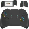 Joy Con pár Nintendo Switch -hez LED fénnyel, extra gombokkal