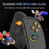Joy Con pár Nintendo Switch -hez LED fénnyel, extra gombokkal