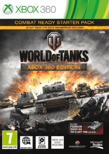 736568.webp World of Tanks Xbox 360 Edition Combat Ready Starter Pack (használt)