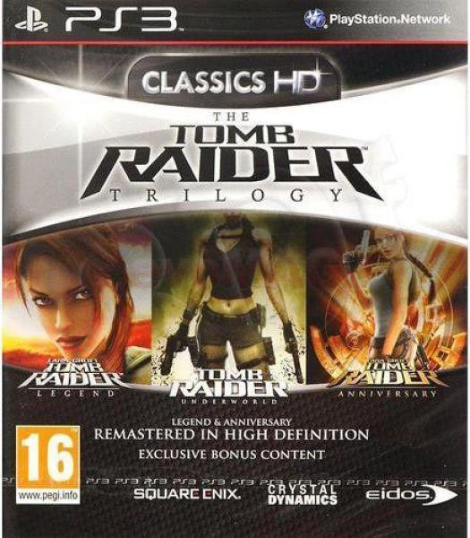 738071.webp The Tomb Raider Trilogy PlayStation 3 PS3 (használt)