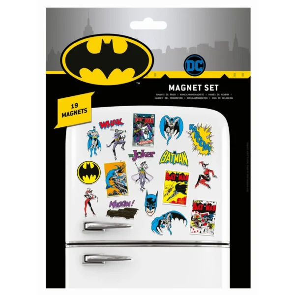 74572.webp DC Comics (Batman Retro) mágnes készlet