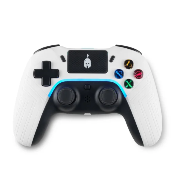 Spartan Gear - Aspis 4 vezetékes és vezeték nélküli kontroller fekete/fehér (PS4)