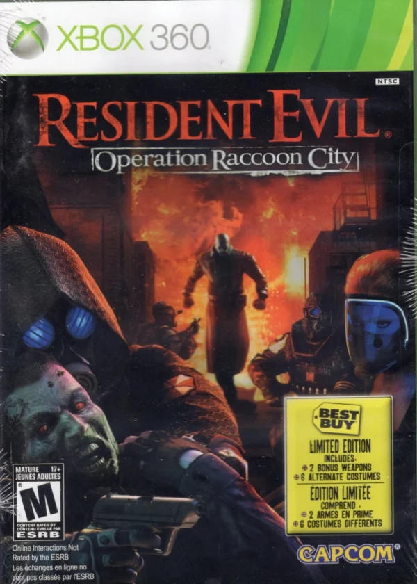 Resident Evil Operation Raccoon City Xbox 360 (használt)
