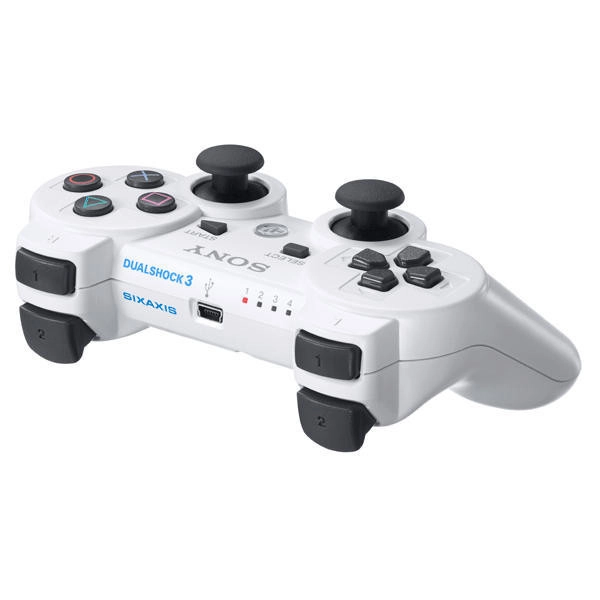 798716.webp PLAYSTATION 3 VEZETÉK NÉLKÜLI KONTROLLER DUALSHOCK OEM PS3 SONY White /fehér/ (használt)
