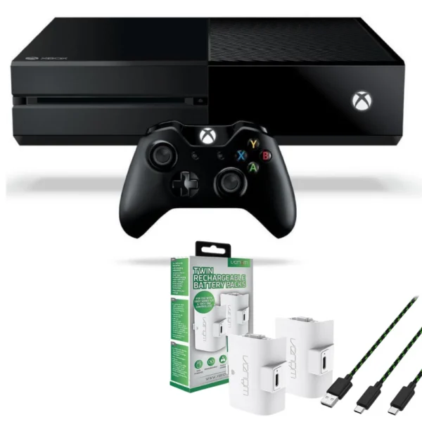 Microsoft Xbox One 500GB 1db kontroller + ajándék Battery Pack (használt)