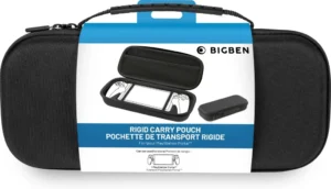 Nacon Rigid Carry Pouch, PlayStation Portal, Fekete, Konzol védőtok