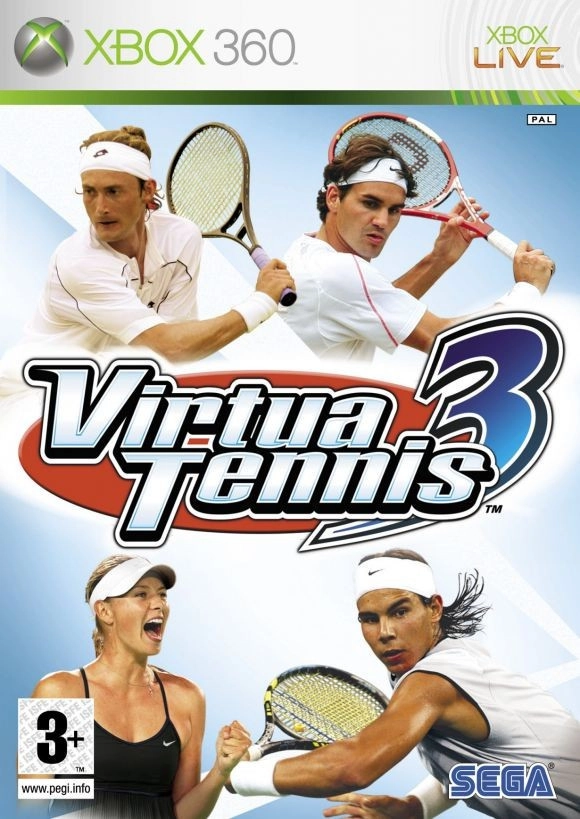 Virtua Tennis 3 Xbox 360 (használt)
