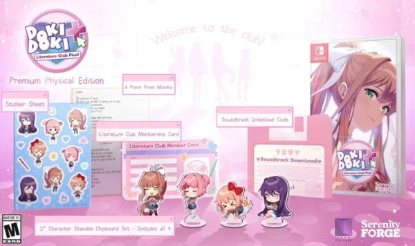 Doki Doki Literature Club Plus! Premium Physical Edition – Nintendo Switch (használt)