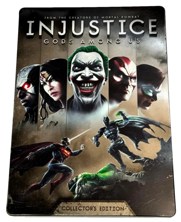 841362.webp Injustice Gods Among Us Xbox 360 Steelbook + játék Collectors Edition (használt)