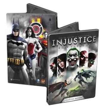 841362_altpic_1.webp Injustice Gods Among Us Xbox 360 Steelbook + játék Collectors Edition (használt)