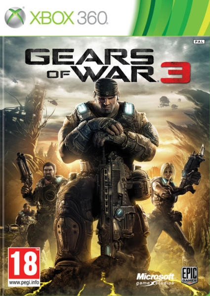 Gears of War 3 (Xbox 360) (használt)
