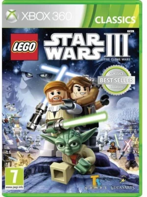 LEGO Star Wars III The Clone Wars (Xbox 360) (használt)