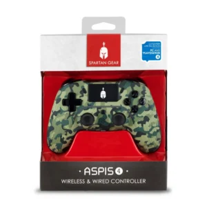 Spartan Gear - Aspis 4 vezetékes és vezeték nélküli kontroller terepmintás (PS4)
