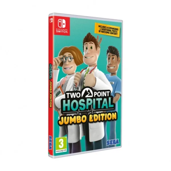 Two Point Hospital: Jumbo Edition Nintendo Switch NSW (használt)