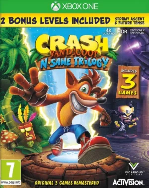 Crash Bandicoot N'Sane Trilogy XBOX  (használt)