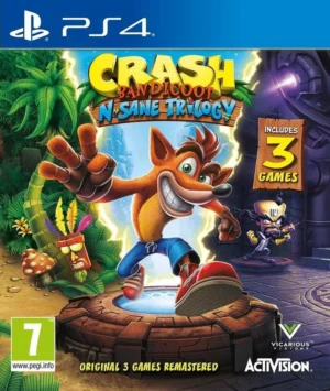 88222EN.webp Crash Bandicoot N'Sane Trilogy (PS4) (használt)