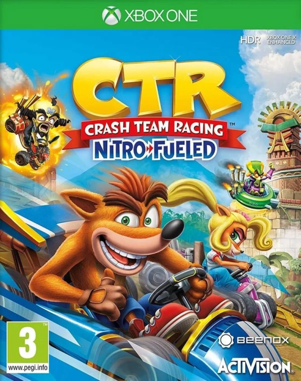 Crash Team Racing Nitro-Fueled (XBO) (használt)