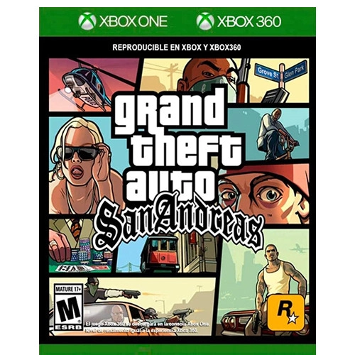 Grand Theft Auto San Andreas Xbox One (használt)