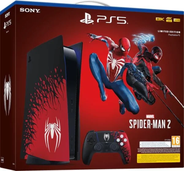 929976_altpic_1.webp Sony PlayStation 5 (PS5) Marvel Spider-Man 2 Limited Edition Játékkonzol (használt)