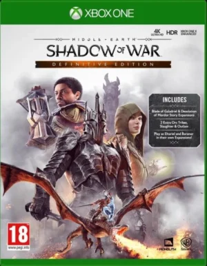 Middle-Earth Shadow of War [Definitive Edition] (Xbox One) (használt)