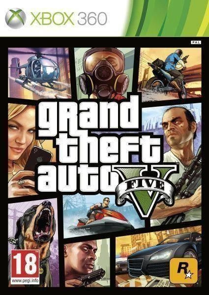 Grand Theft Auto V (Xbox 360) GTA V (használt)
