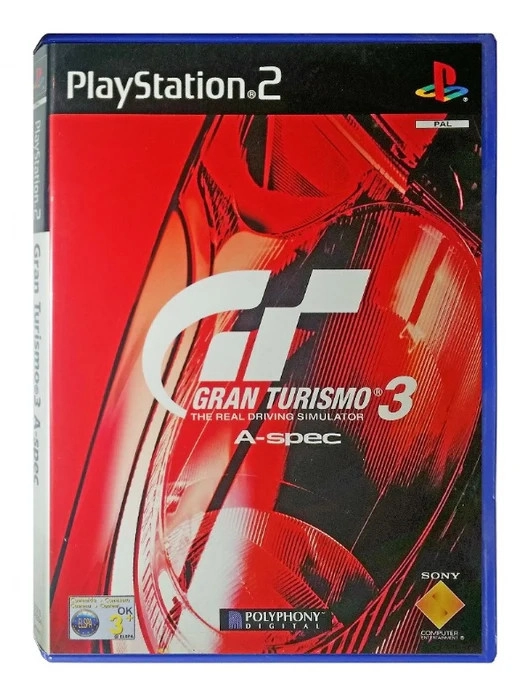 992136.webp Gran Turismo 3 A-Spec Ps2 Playstation 2 (használt)