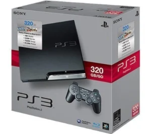 PlayStation 3 Slim 320 GB használt PS3 +GTA V játék  (használt)