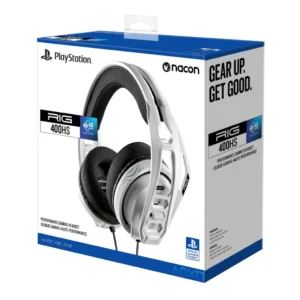RIG 400 HS Gaming Headset New- fehér PS4 - PS5 FEJHALLGATÓ