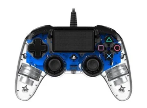 PS4OFCPADCLBLUE.webp Nacon vezetékes kontroller halványkék színben (PS4)