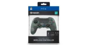 PS4OFPADWLCAMOGREEN.webp Aszimmetrikus vezeték nélküli kontroller camo zöld színben (PS4)