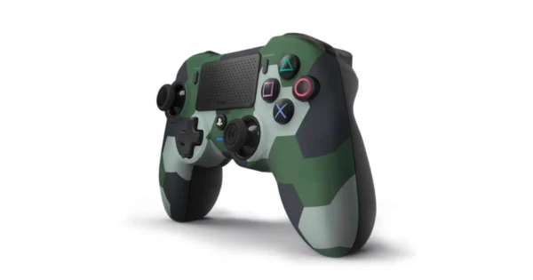 PS4OFPADWLCAMOGREEN_altpic_1.webp Aszimmetrikus vezeték nélküli kontroller camo zöld színben (PS4)