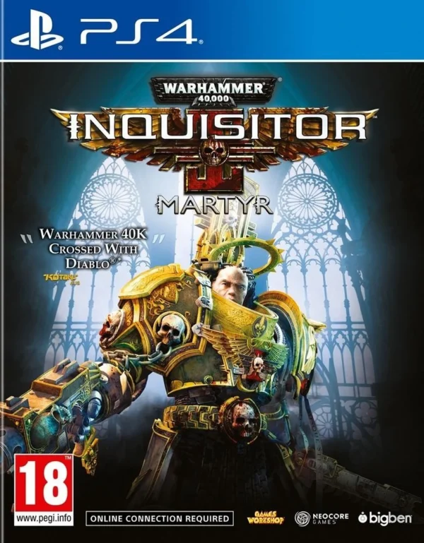 PS4WH40KUK3.webp Warhammer 40K Inquisitor Martyr (PS4)
