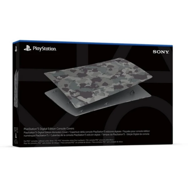 PS5 Digital Cover Grey Camo (PS5)