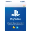 PlayStation Network 15000Ft-os Feltöltő kártya (PSN) fizikai termék