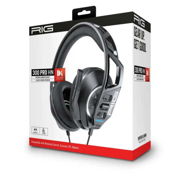 RIG300PROHN.webp RIG 300 PROHN Gaming Headset New (NSW) fejhallgató