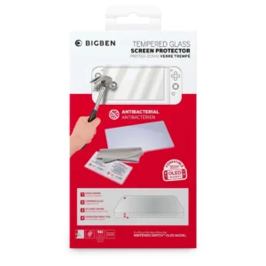 SWITCHOTEMPGLASS.webp Kijelzővédő fólia Nintendo Switch OLED készülékhez (NSW)