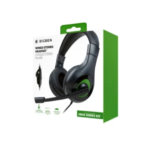 XBXHEADSETV1.webp Stereo Gaming Headset V1 Fekete (XBX) fejhallgató
