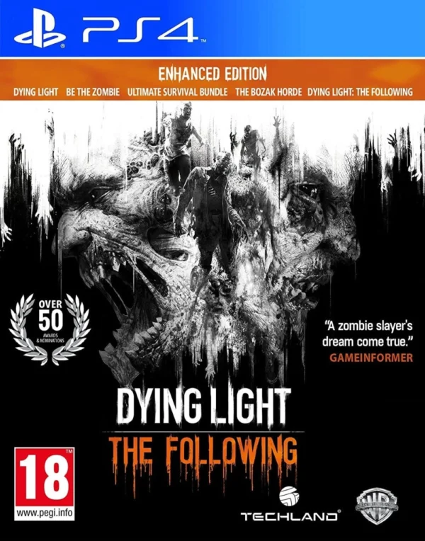 Dying Light The Following [Enhanced Edition] PS4 (használt)