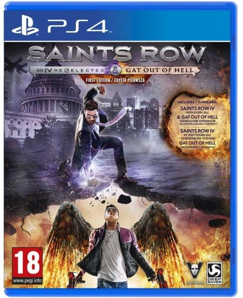 ps4hhj6.webp Saints Row IV Re-Elected & Gat Out of Hell PS4 (használt)