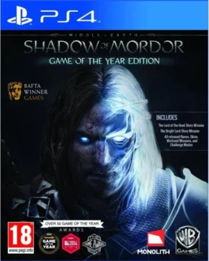 Middle-Earth Shadow of Mordor Game of the Year Edition PS4 (használt)