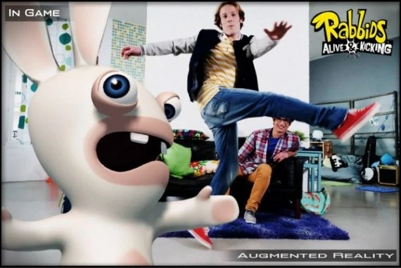 Raving Rabbids Alive & Kicking Xbox 360 Kinect játék