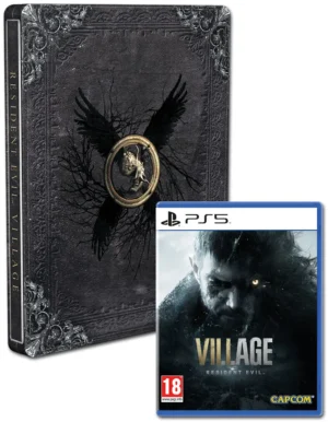 p5_residentevil8villagesteelbook Resident Evil Village Steelbook Edition - PS5 (használt)