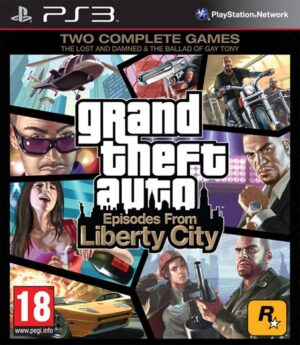 Grand Theft Auto IV (GTA 4): Episodes from Liberty City PS3 (használt)