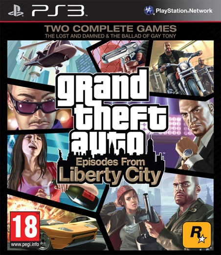 Grand Theft Auto IV (GTA 4): Episodes from Liberty City PS3 (használt)
