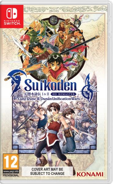 Suikoden I&II HD Remaster Gate Rune and Dunan Unification Wars NSW Nintendo Switch (használt)