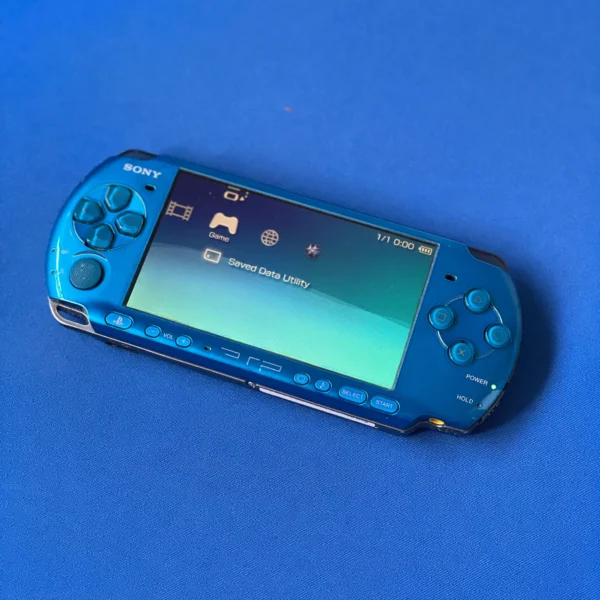 Sony PlayStation Portable (PSP) 3000 Vibrant Blue – Dobozos, gyűjtői állapot (használt)