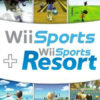 Nintendo Wii konzol (fekete) + Wii Wheel, Wii Remote Plus + Wii Sports Sport Resort (használt)